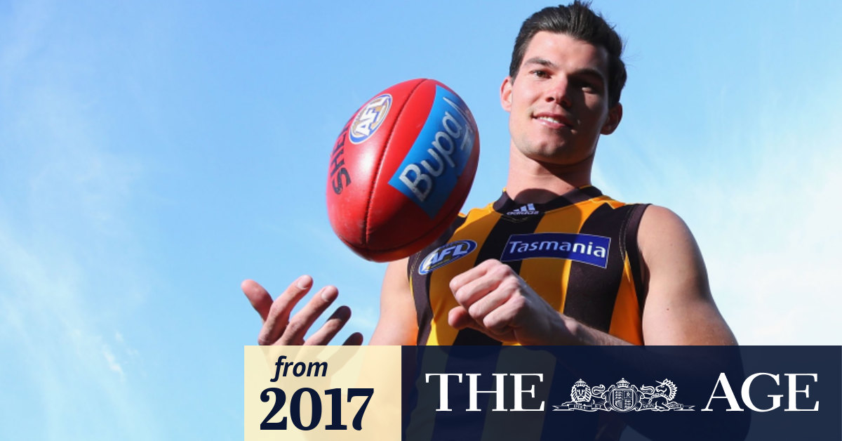 AFL 2017 Hawthorn playing the waiting game on Jaeger O'Meara